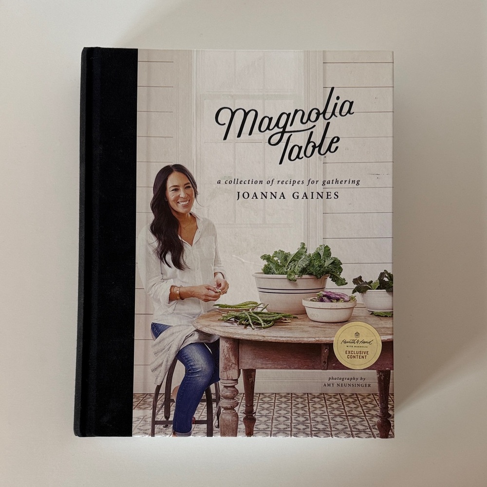 Magnolia Table Cookbook - Black and White Cover
